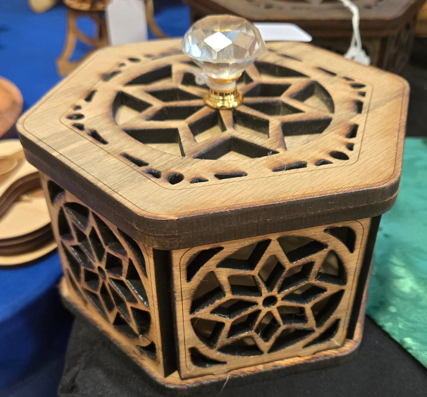 Hexagonal Trinket Box