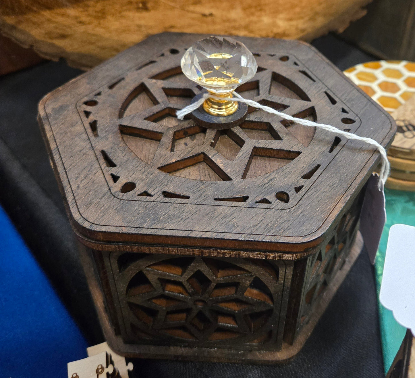 Hexagonal Trinket Box