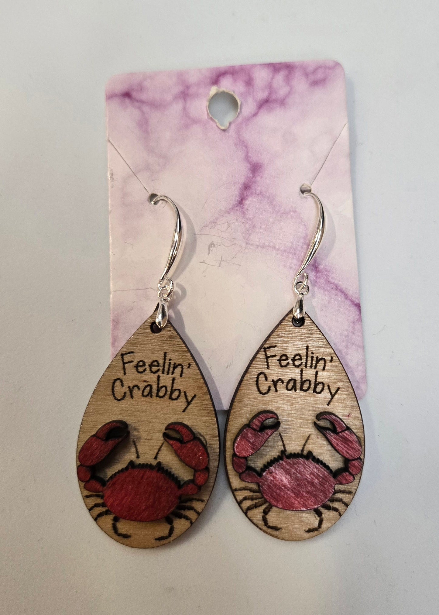 "Feelin' Crabby" Earrings