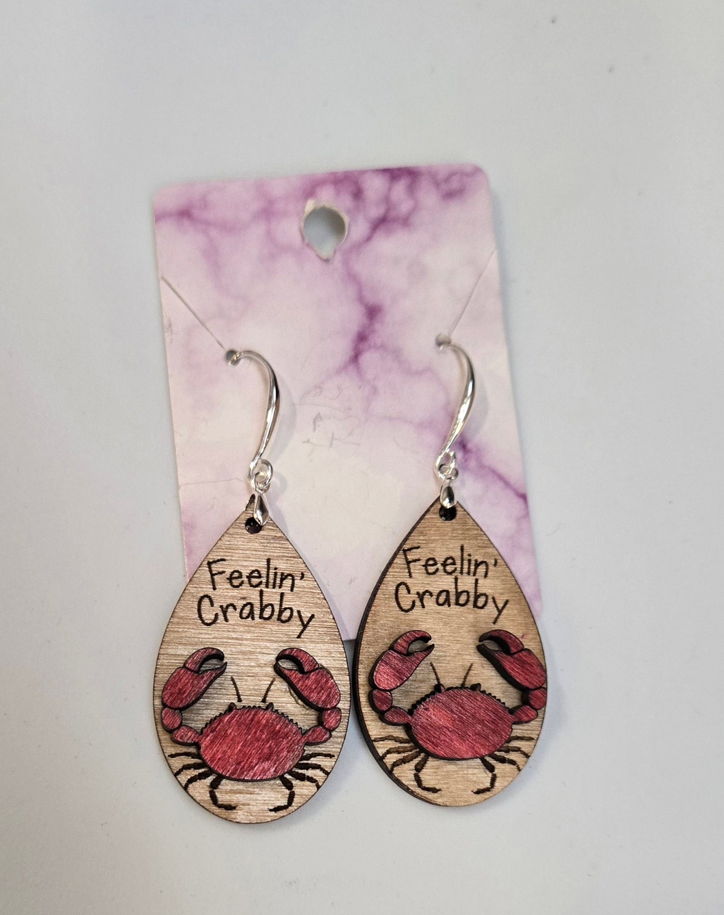 "Feelin' Crabby" Earrings