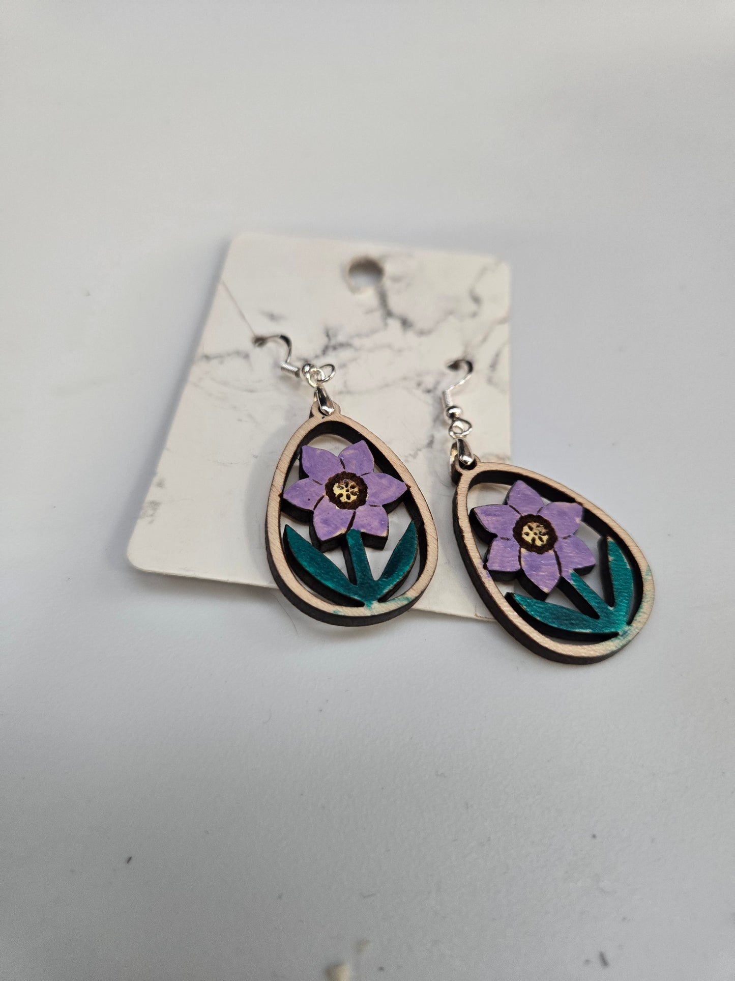 Small flower earrings